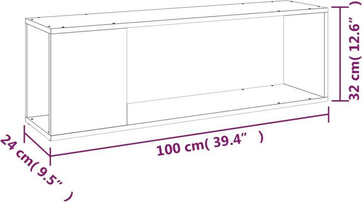 Produktbild VidaXL Axel (100 x 24 x 32 cm)