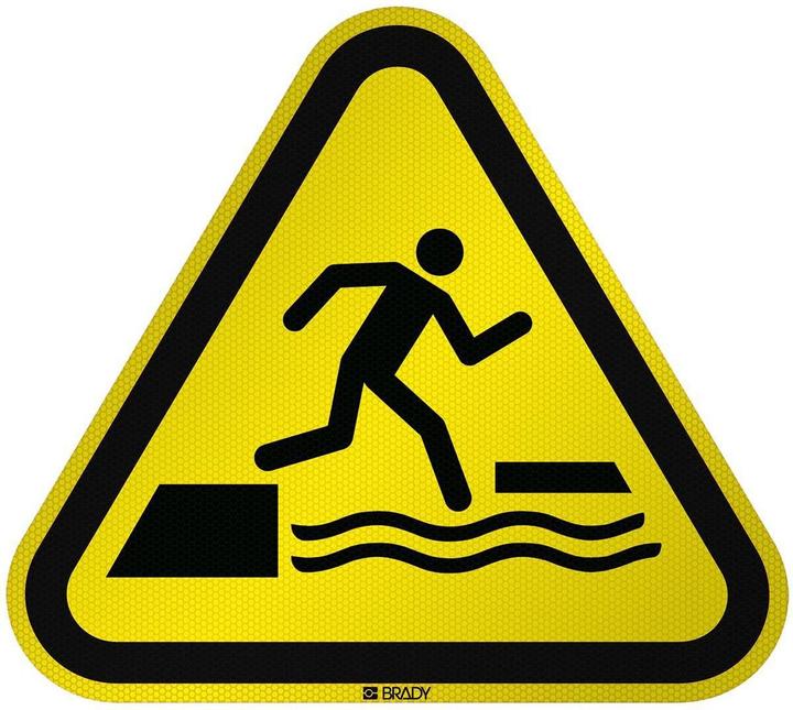 Actual product image Brady ISO Safety Sign - Warning