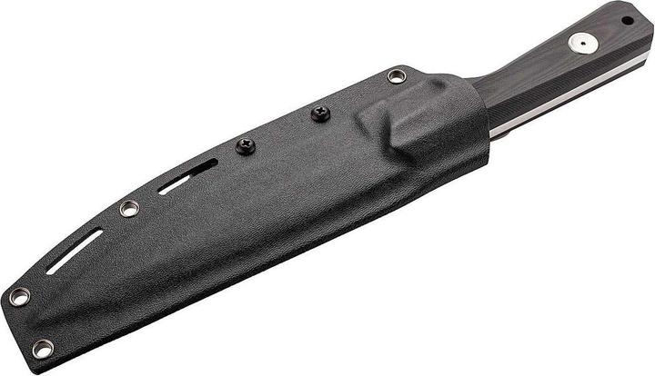 Actual product image Herbertz TOP Collection belt knife, AISI 440 steel, Full Tang, G10 scales, M.O.L.L.E. compatible.