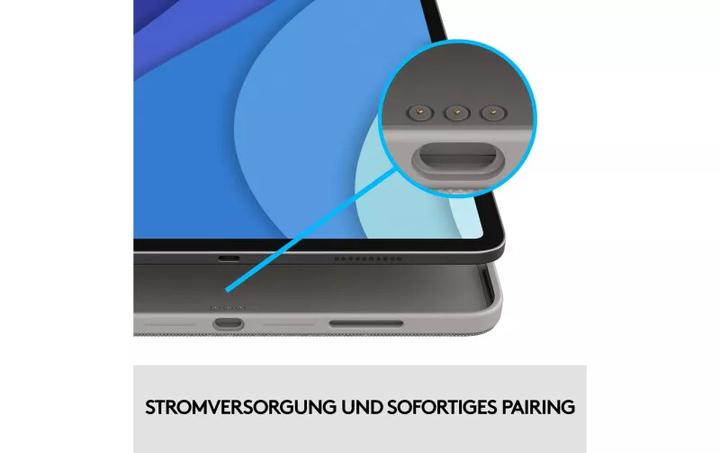 Actual product image Logitech Combo Touch (CH, iPad Pro 12.9 2022 (6th Gen), iPad Pro 12.9 2021 (5th Gen))
