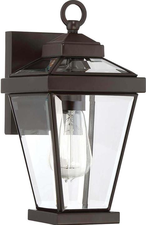 Actual product image Elstead Lighting Ravine outdoor wall light E27 32cm Western bronze IP44 (E27)