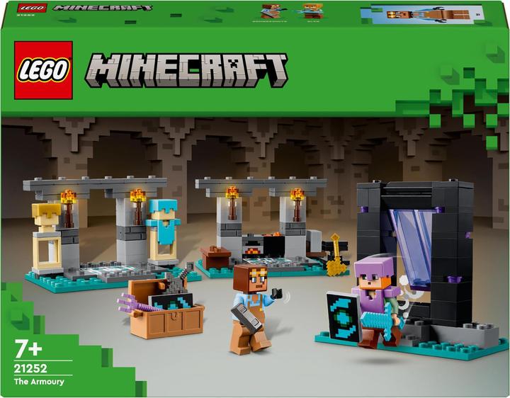 Image du produit LEGO 21252 L'armurerie (21252, LEGO Minecraft)