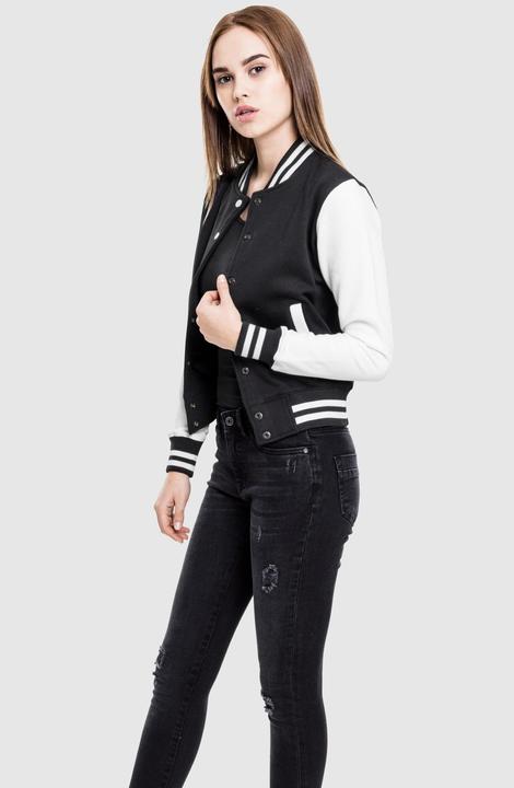 Image du produit Urban Classics Veste collège 2 tons femme (XL)