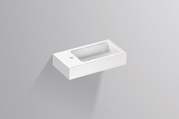 Immagine prodotto Alape Lavabo WT.XS500H.R, rettangolare L: 500mm H: 100mm P: 268mm, 4292000000, bianco (268 mm, 500 mm)