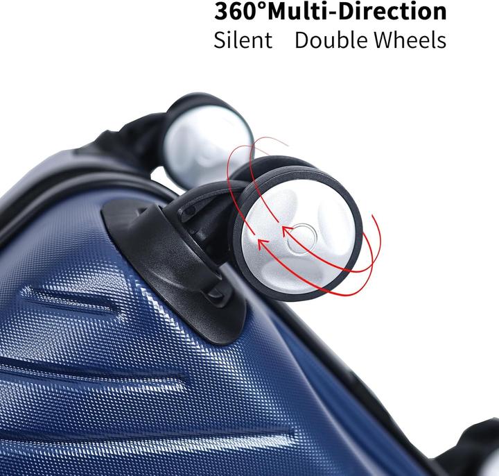 Immagine prodotto Cooleben Newcom Handgepäckkoffer mit TSA-Schloss (50L) (50 l, Bagaglio a mano (fino a 50 litri))