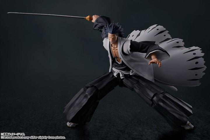 Actual product image Tamashii Nation Bleach: Thousand-Year Blood War S.H. Figuarts Action Figure Kenpachi Zaraki 17 cm