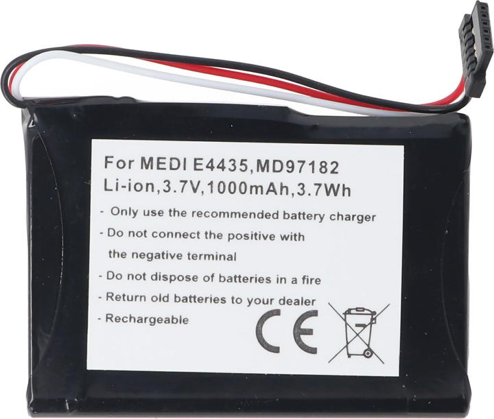 Image du produit Medion Batterie E4435, MD97182, 338937010168, T300-1 (1 pcs, Spécifique à l'appareil, 1000 mAh)