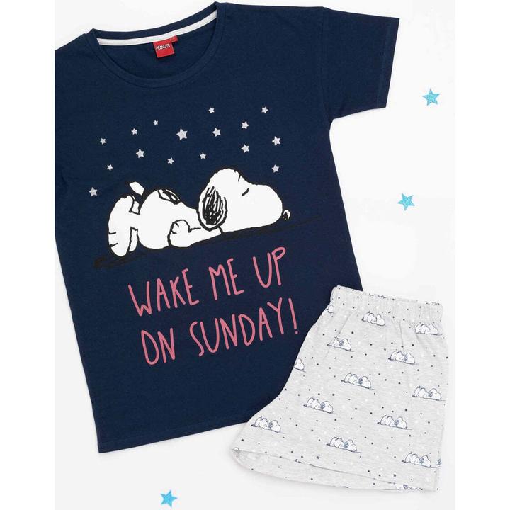 Produktbild Peanuts Schlafanzug Mit Shorts (XL)