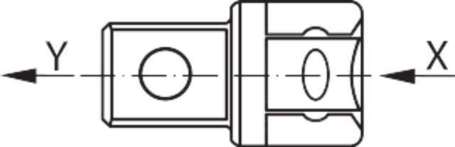 Produktbild Stahlwille Vergrösserungsstück | 410 (1/4")