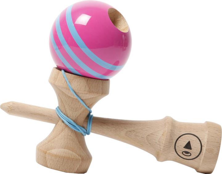 Immagine prodotto Kendama Europe Play Pro II - Tripla striscia - Laguna Rosa