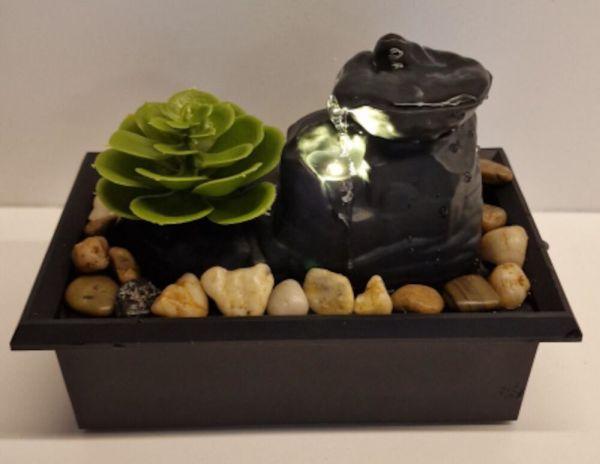 Image du produit Arti Casa Fountain with artificial plant