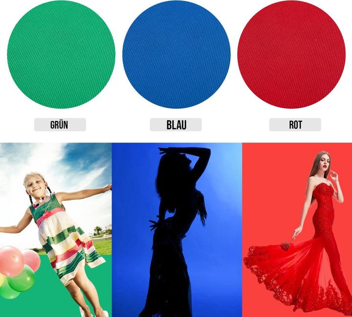 Actual product image Puluz green screen (300 cm, 200 cm)