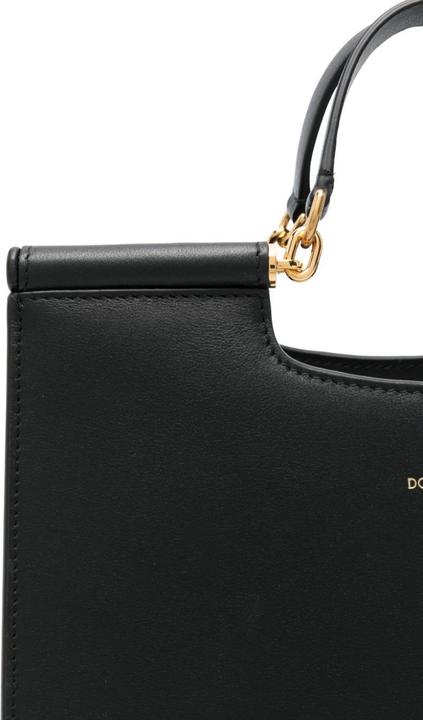 Immagine prodotto Dolce & Gabbana small sicily shopping bag in black leather