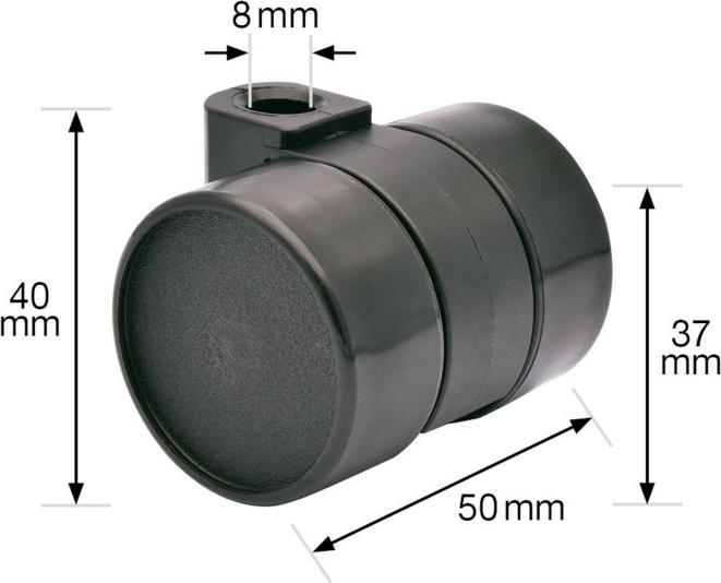 Actual product image Wagner System Double castors