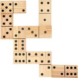 Image du produit Domino XL en bois pour l'extérieur (Multilingue)
