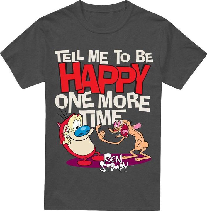 Produktbild Ren & Stimpy Tell Me To Be Happy TShirt (XL)