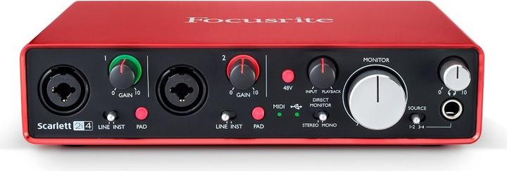 Produktbild Focusrite Scarlett 2i4 2nd Gen (USB)