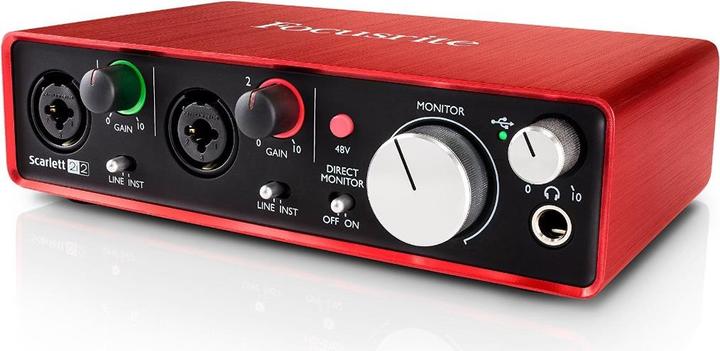 Produktbild Focusrite Scarlett 2i2 Studio Set 2nd Gen (USB)