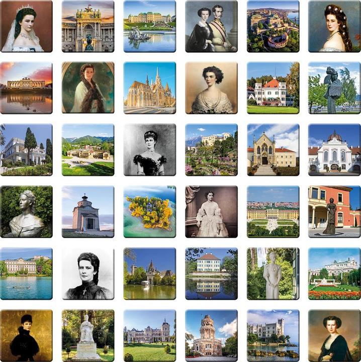 Image du produit Starnberger Spiele Jeu de mémoire Elisabeth (sur les traces de l'impératrice Sisi) (Allemand)