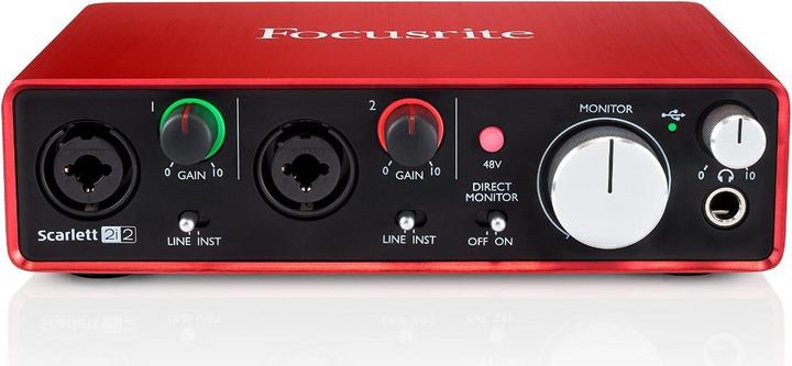 Produktbild Focusrite Scarlett 2i2 2nd Gen (USB)