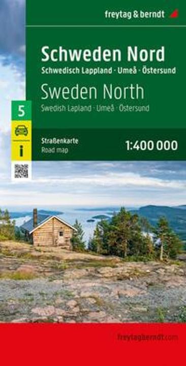 Image du produit Suède Nord, carte routière 1:400.000, freytag & berndt