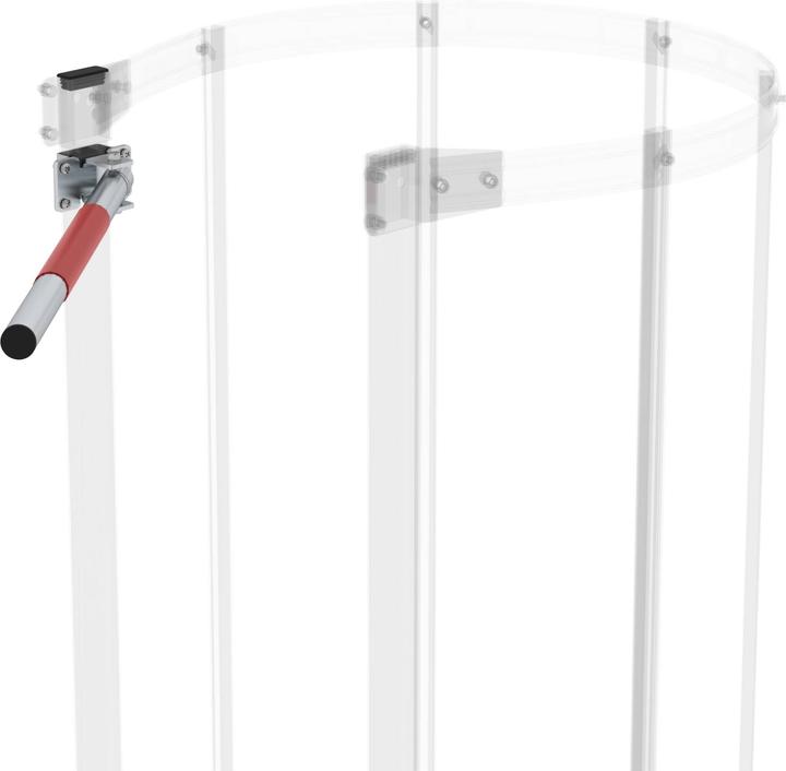 Produktbild Munk Sicherungsschranke Alu-blank (63 cm)