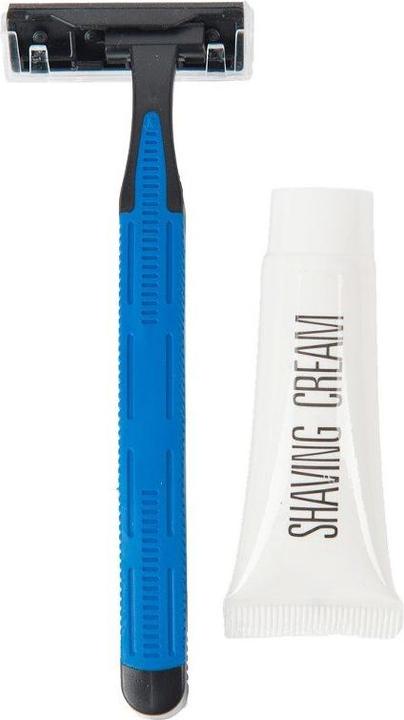 Actual product image Hygostar Shaving set for hotel individually packed
