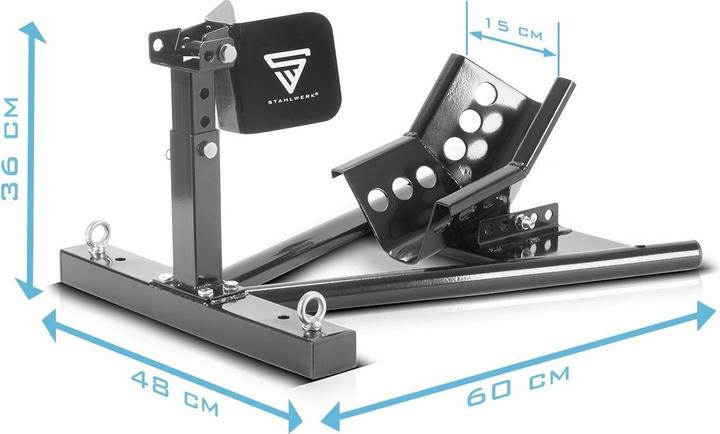 Produktbild Stahlwerk Motorrad Montageständer GTM-600 ST 15-21" Motorradständer Radwippe