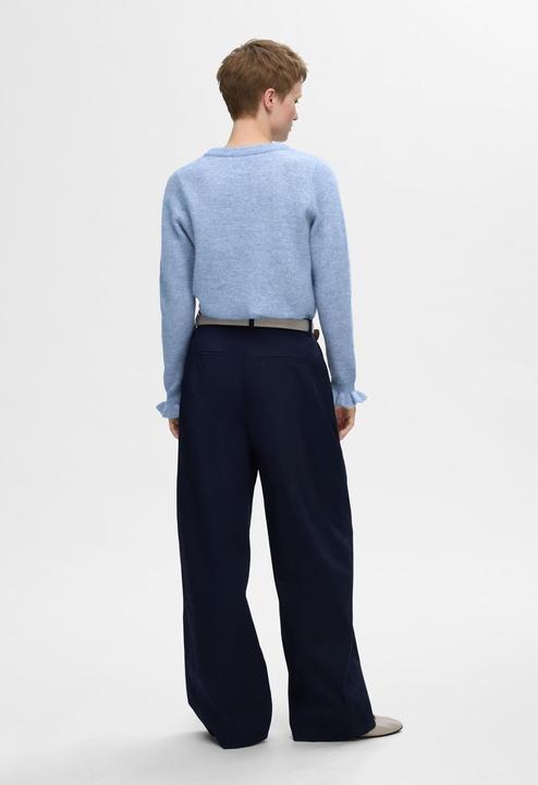 Produktbild Selected Femme Rüschenärmel Strickpullover (XXL)