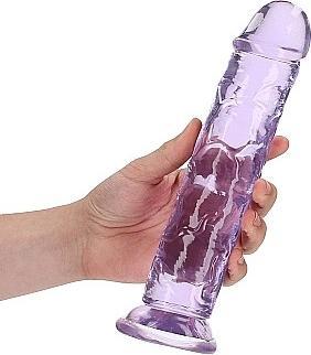 Actual product image RealRock Straight Realistic Dildo with Suction Cup - 9" / 23