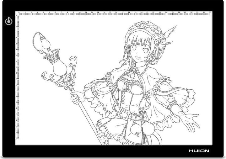 Image du produit Huion Tablette graphique L4S Noir 310 x 210 mm USB