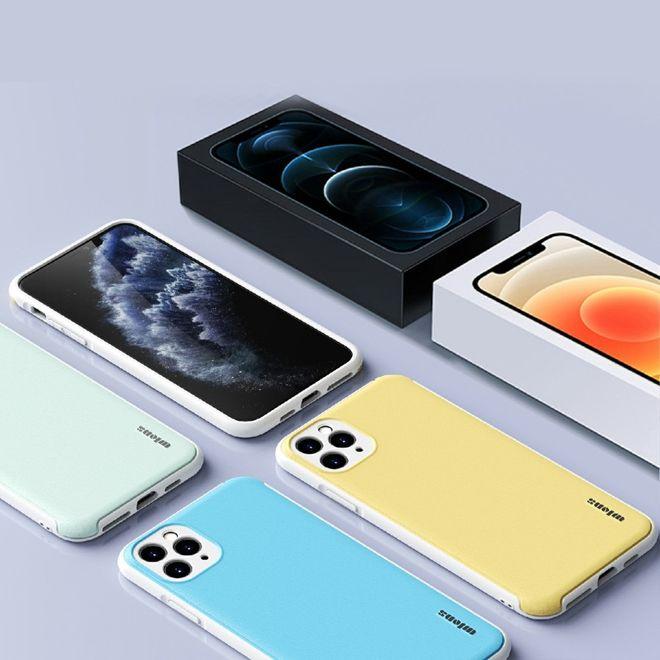 Produktbild MU Style Macaron Series Plastik Hülle (Apple iPhone 12 Pro, Apple iPhone 12)