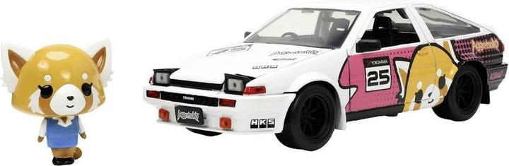 Actual product image Jada Aggretsuko 1986 Toyota Trueno AE86 1:24