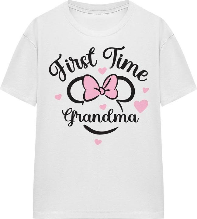 Minnie Mouse First Time Grandma TShirt