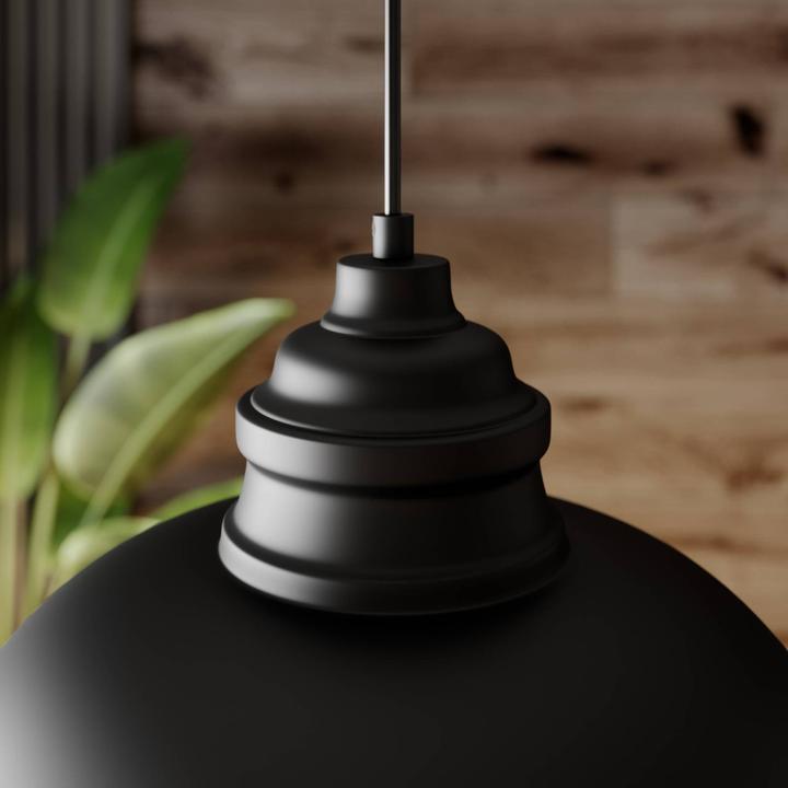 Actual product image Lindby Cliona pendant light Matt Black (E27)