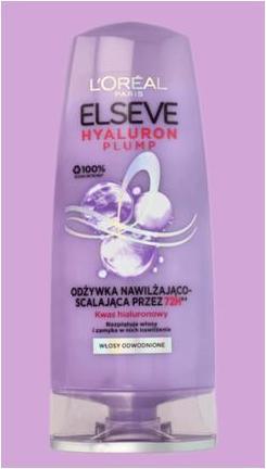 Actual product image L'Oréal Paris L'Oreal Elseve Hyaluron Plump Moisturising And Scaling Conditioner For Dehydrated Hair 200Ml (200 ml)