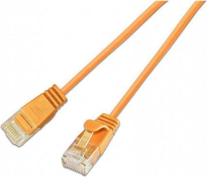 Wirewin Slim Patchkabel: UTP, 3m, orange (U/UTP, CAT6, 3 m)