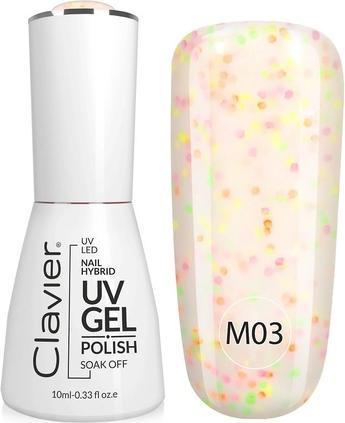 Clavier Lusso Smalto ibrido Gel Uv 003 10Ml (10 ml)