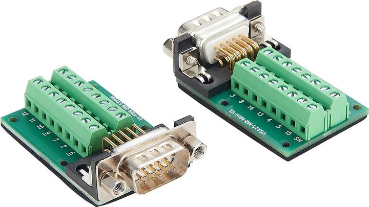 Actual product image Exsys VGA Terminal Block Adapter (20 Pin Terminal Block)