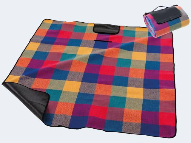 Immagine prodotto Happy People Coperta da picnic 175x135cm con supporto acrilico, formato tascabile.