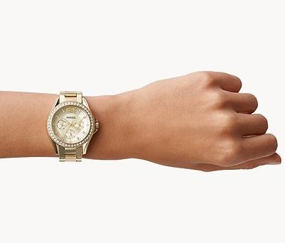 Actual product image Fossil Riley (Analogue wristwatch, 38 mm)