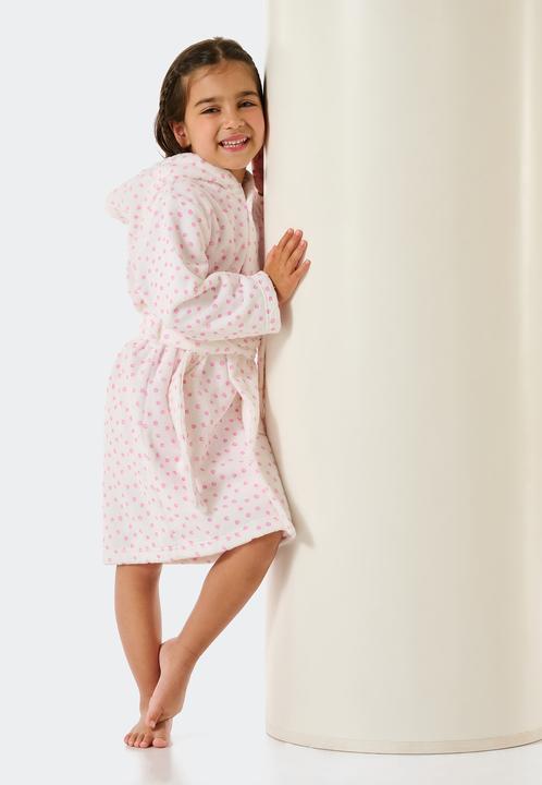 Actual product image Schiesser Kids Girls Bathrobe (116)