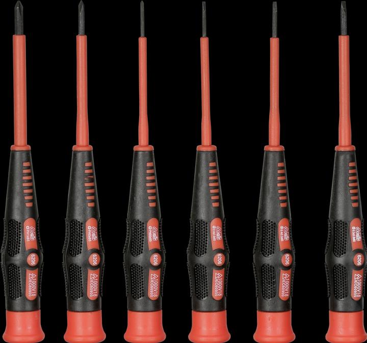 Actual product image kwb Professional precision screwdriver set 6 pcs. (Port, Phillipps cross recess (PH))