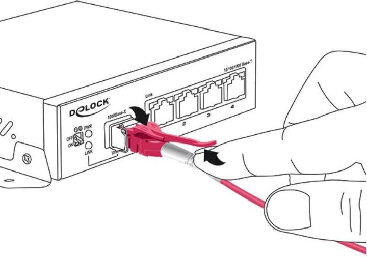 Image du produit Delock Câble de réseau (CAT6, 2 m)