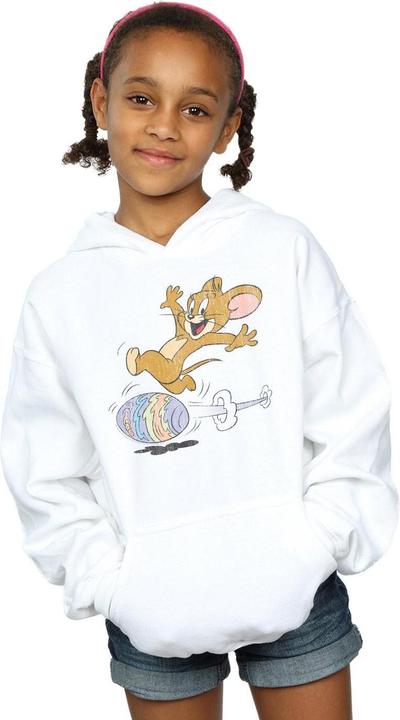 Actual product image Tom & Jerry Girls Egg Run Hoodie (128)
