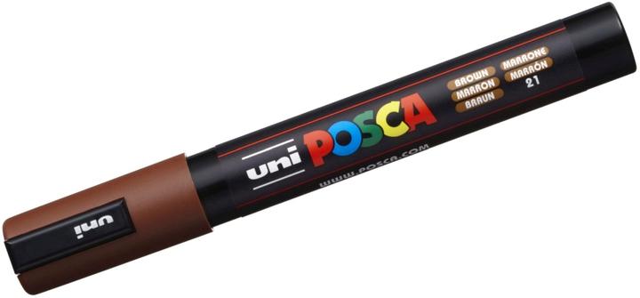 Actual product image Posca Marker PC-5M round tip (Brown, 2.50 mm, 1 x)