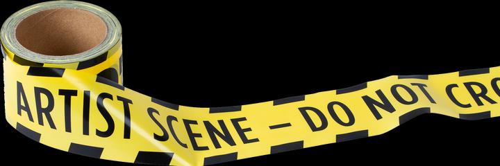 Actual product image Molotow Barrier tape Artist Barrier Tape 50mx75mm yellow/black