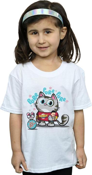 Immagine prodotto Dam Bazinga Kitty Maglietta Ragazze (140, 146)