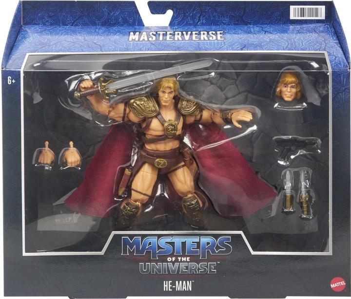 Actual product image Mattel Masters of the Universe Masterverse / Revelation Deluxe Movie He-Man