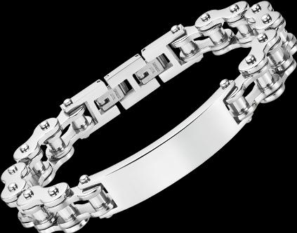 Lotus ARMBAND IM LOTUS-STIL LS2265-2/1 STAHL, HERREN (MAT BIJOU)